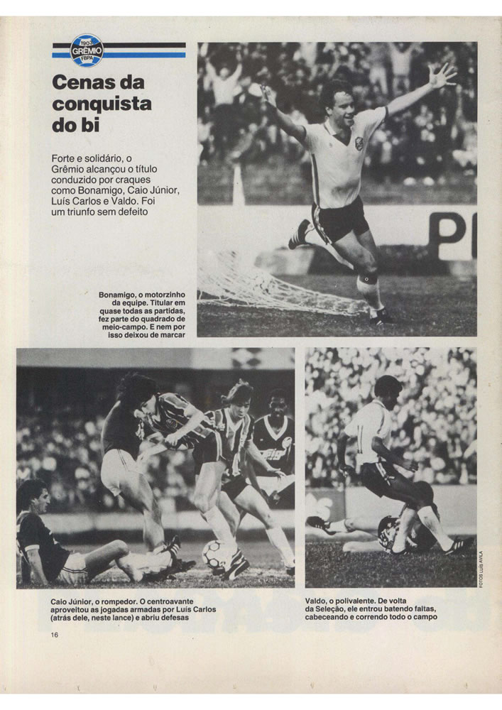 039 1986 Revista Placar Nз 844 A GREMIO BI GAUCHO 86  Pagina 2