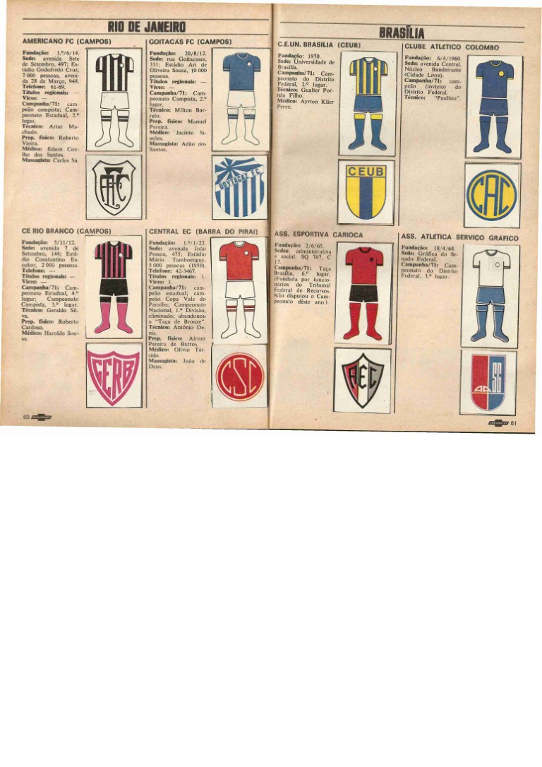 Revista Esporte Antiga Futebol