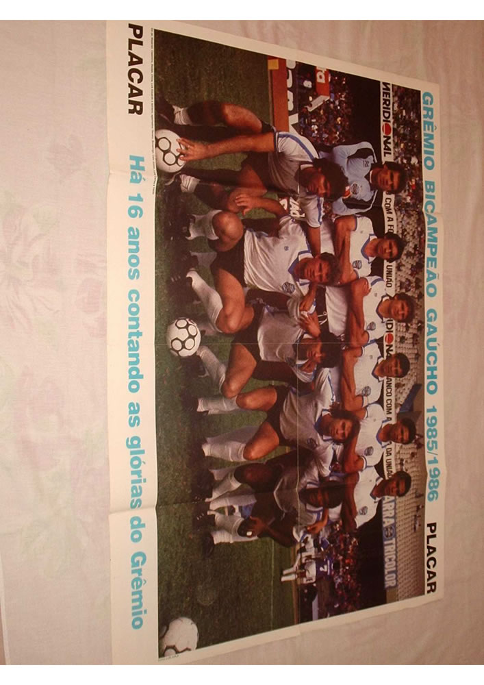 169 1986 Revista Placar Nз 844 A GREMIO BI GAUCHO 86  Pagina 9