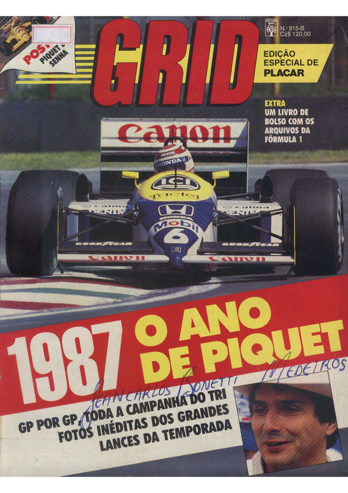 248 1987 Revista Placar Nз 915 B GRID PLACAR  Pagina 01