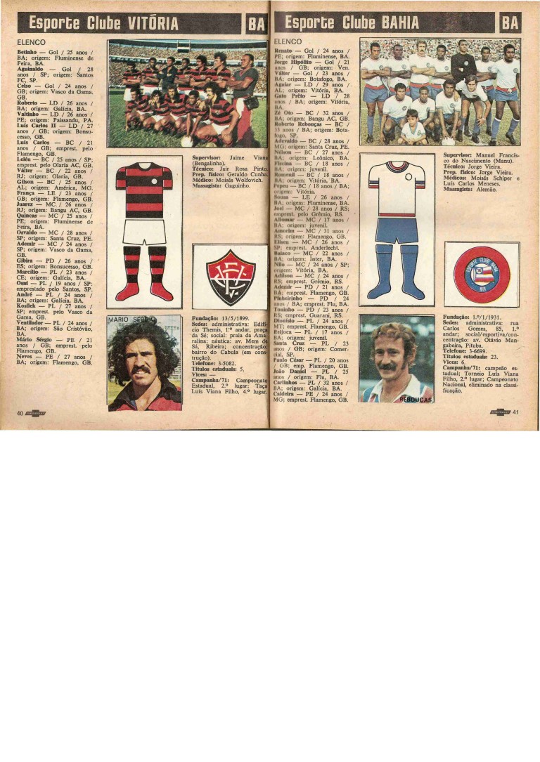 Revista Esporte Antiga Futebol