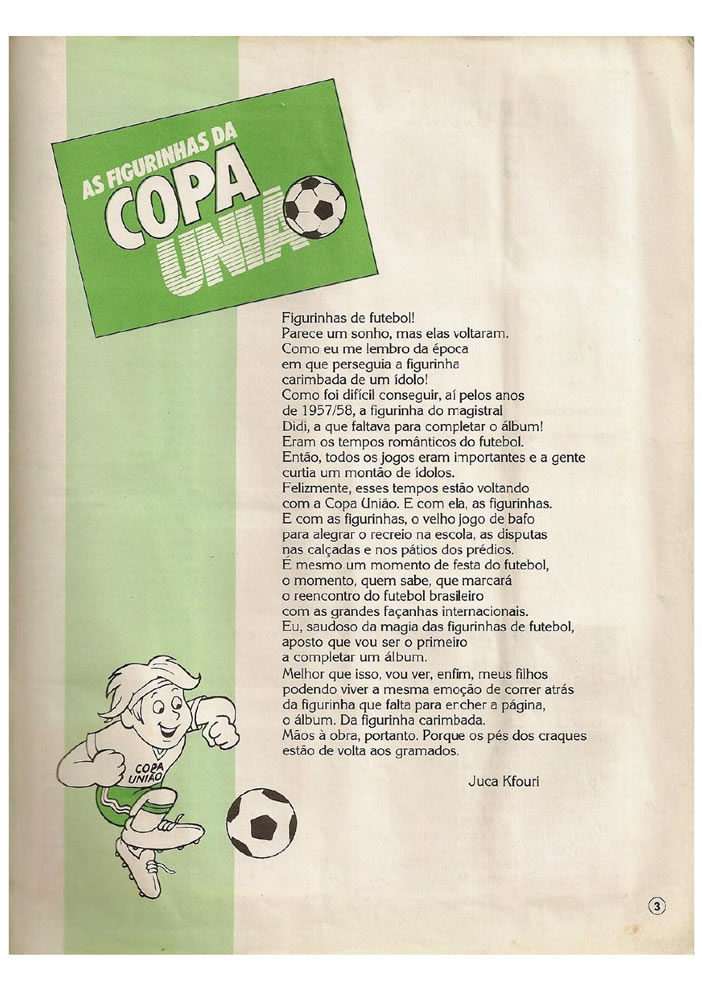 301 1987 Placar Album Copa Uniao 1987  Pagina 03