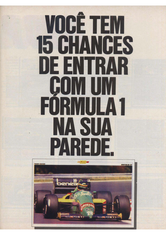 370 1987 Revista Placar Nз 915 B GRID PLACAR  Pagina 57