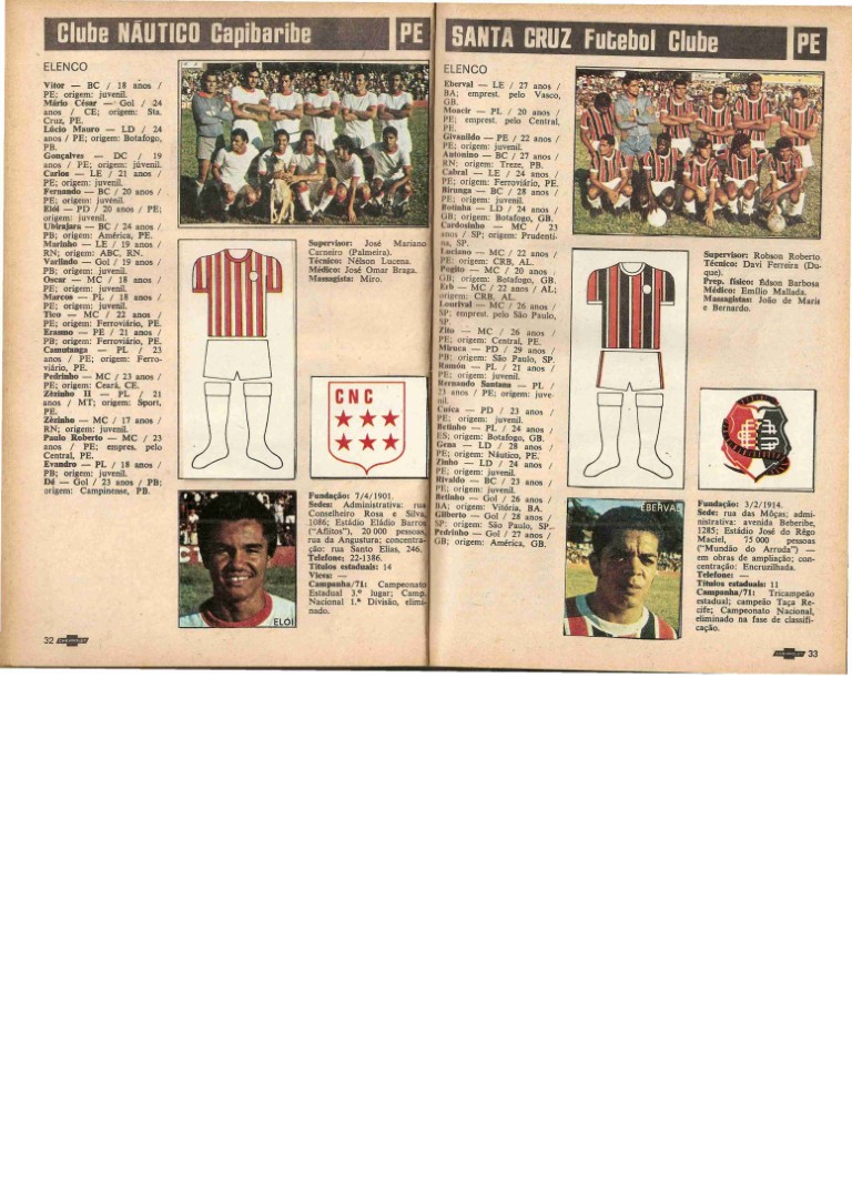 Revista Futebol Antiga do Brasil