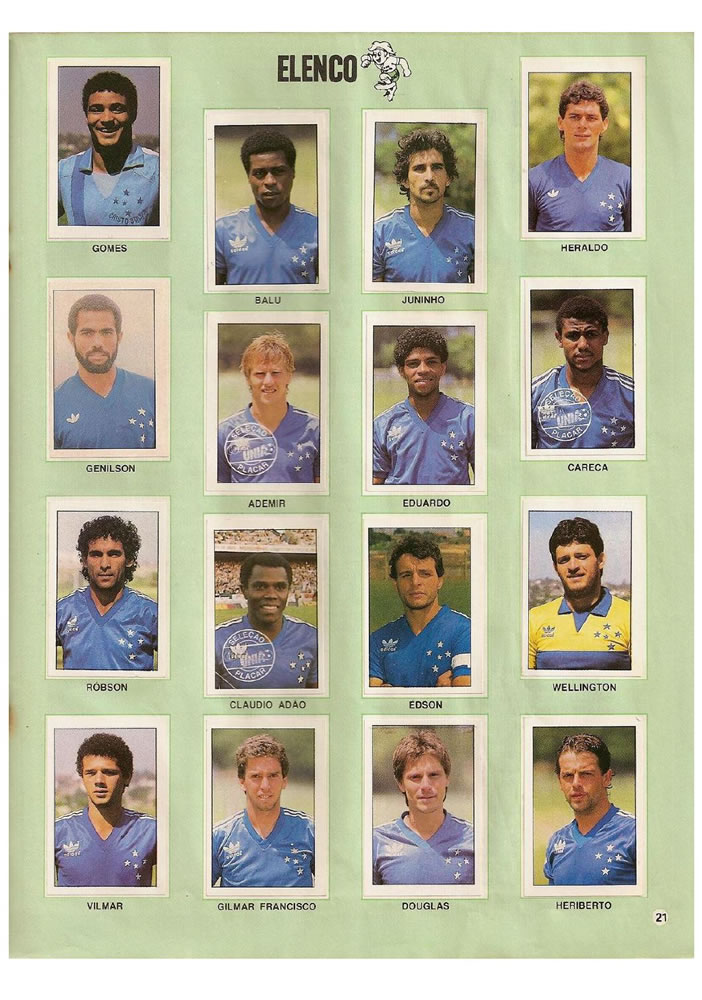 387 1987 Placar Album Copa Uniao 1987  Pagina 21