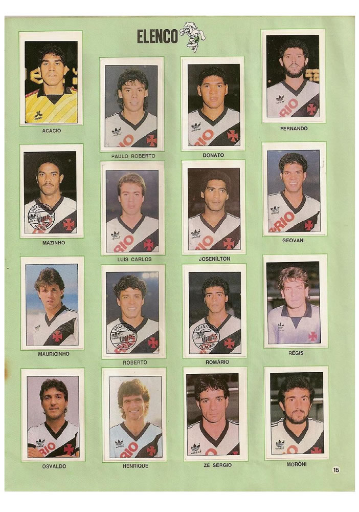 546 1987 Placar Album Copa Uniao 1987  Pagina 15