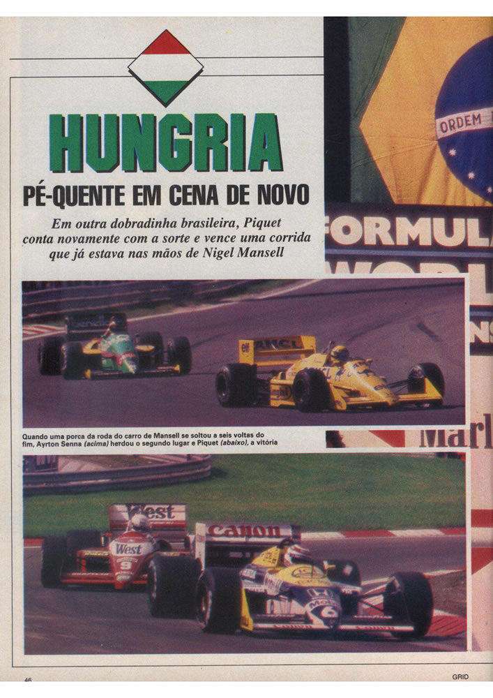 558 1987 Revista Placar Nз 915 B GRID PLACAR  Pagina 46