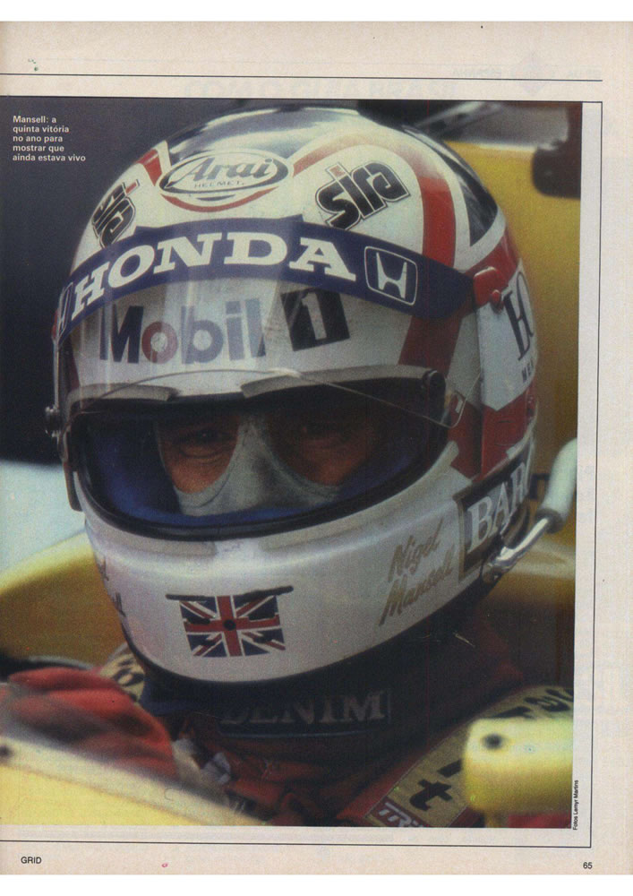 570 1987 Revista Placar Nз 915 B GRID PLACAR  Pagina 65