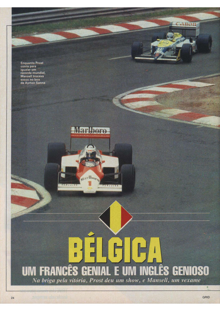 653 1987 Revista Placar Nз 915 B GRID PLACAR  Pagina 24