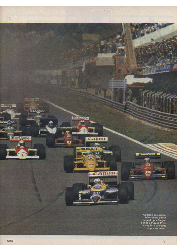 739 1987 Revista Placar Nз 915 B GRID PLACAR  Pagina 61