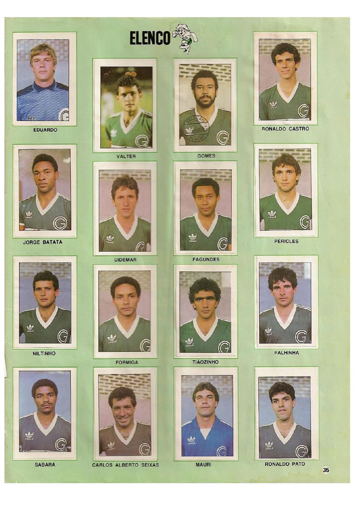 745 1987 Placar Album Copa Uniao 1987  Pagina 35