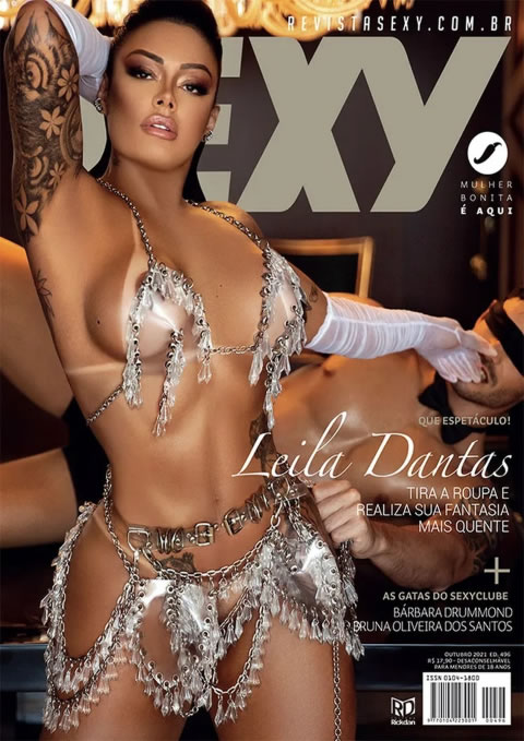 Revista Sexy do Brasil Leila Dantas Outubro 2021 mulher 01