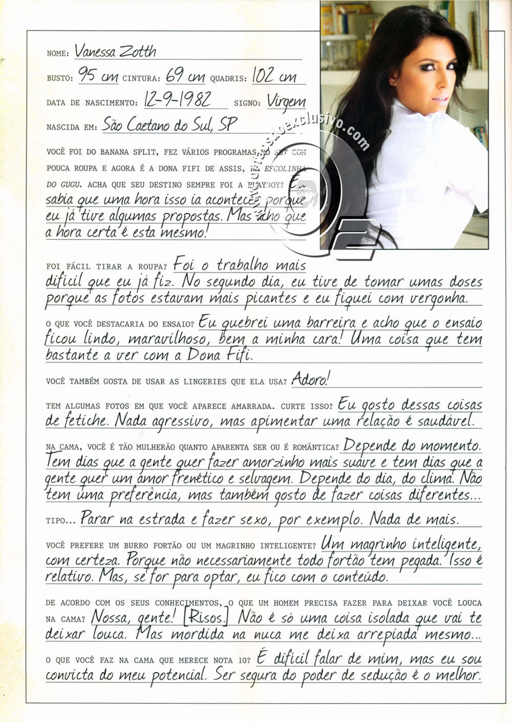 136 Revista Playboy  2012 01 Vanessa Zotthvanessa zotth 12