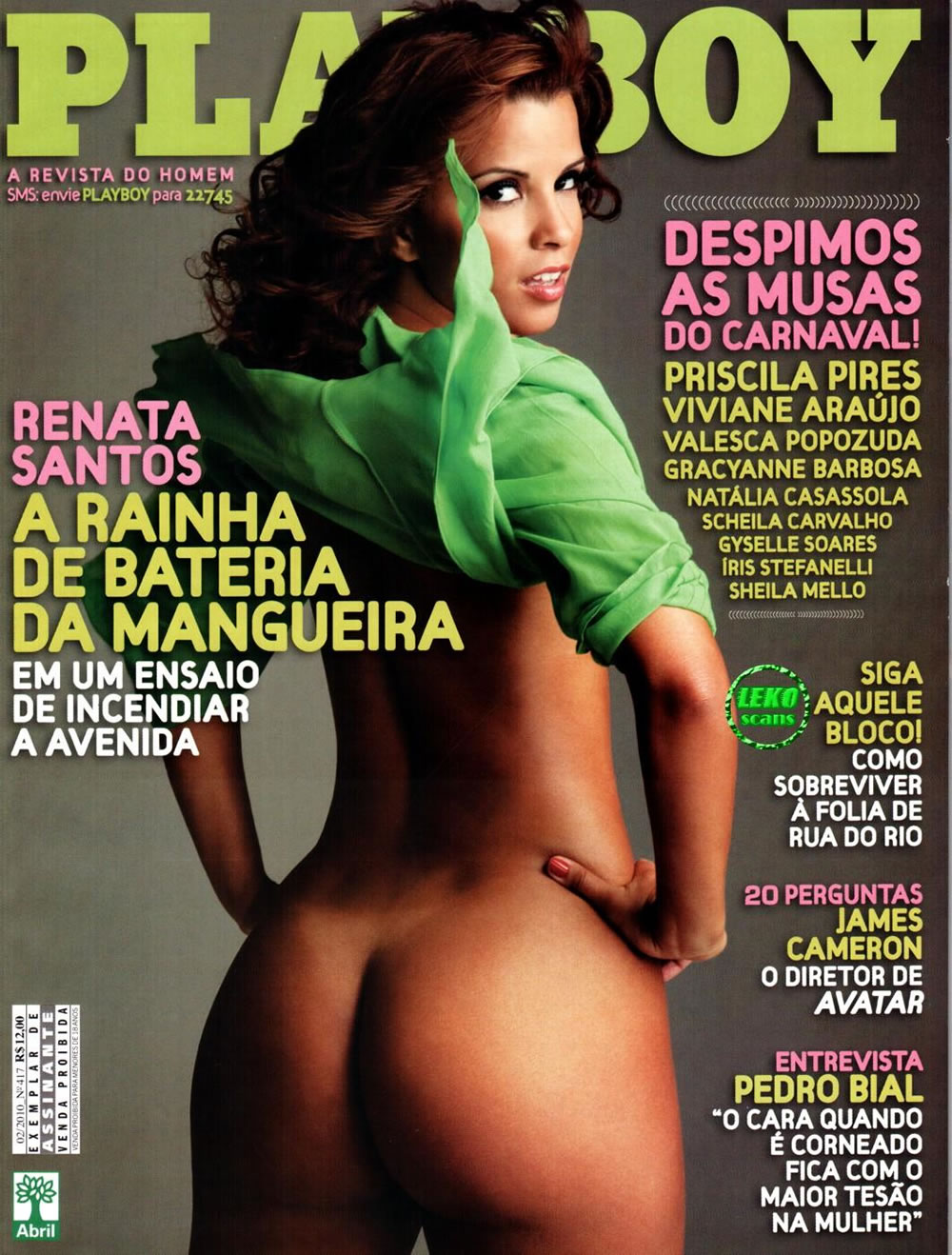 Revista Playboy  2010 02 Renata Santos1