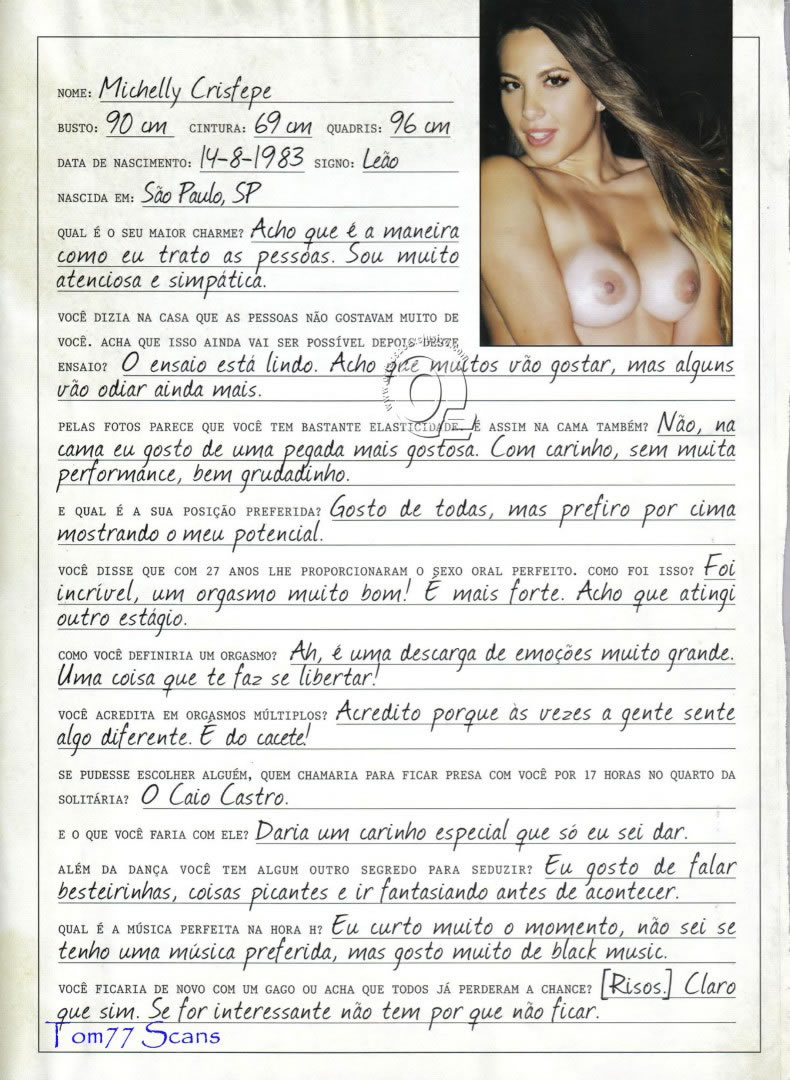 Revista Playboy  2011 03 Michelly Pereira BBB 11foto 17