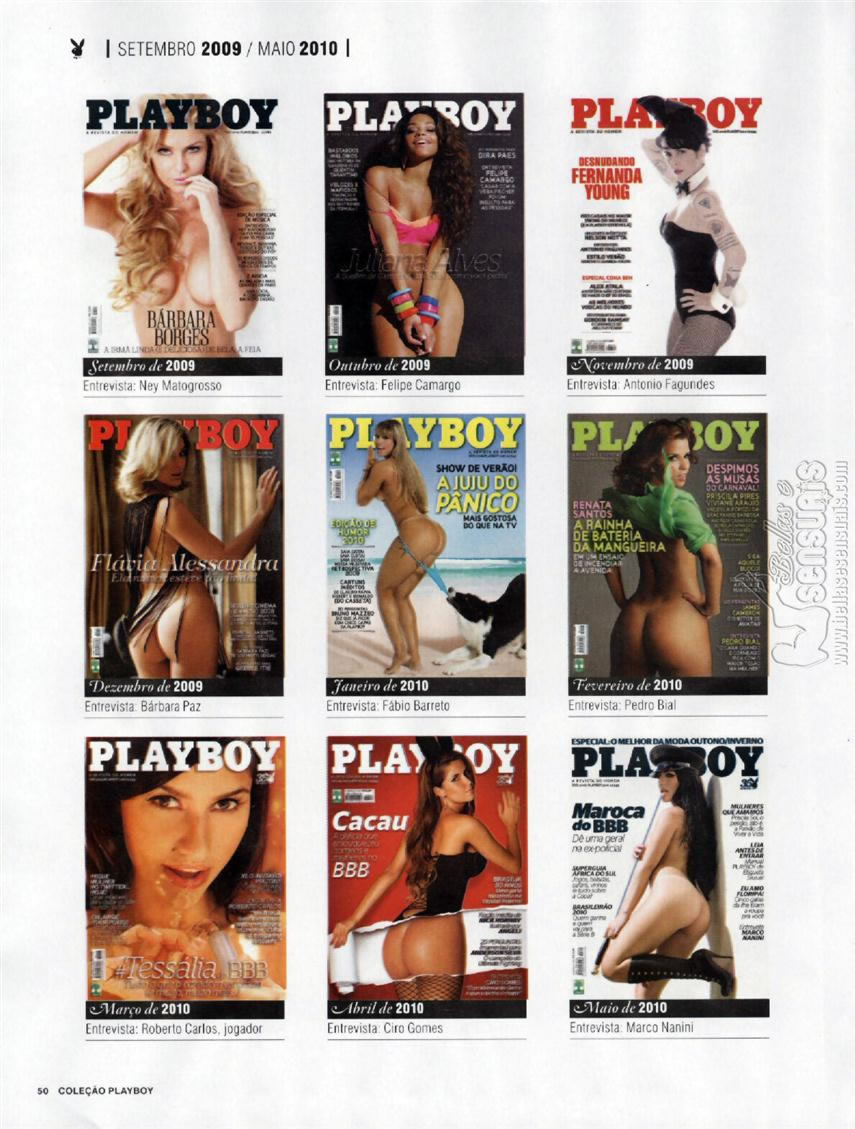 Revista Playboy  2015 05 Especial 40 Anos Em 480 Capas 50