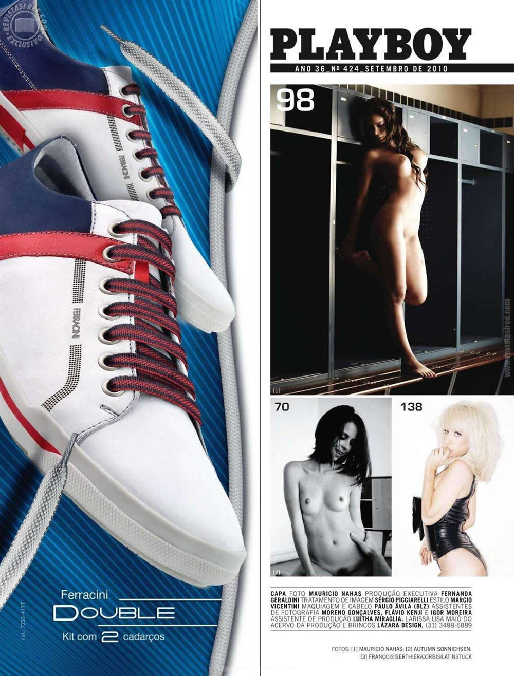 Revista Playboy  2010 09 Larissa Riquelme 3
