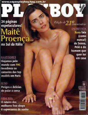 240 Revista Playboy  1996 08 Maite Proenca 01