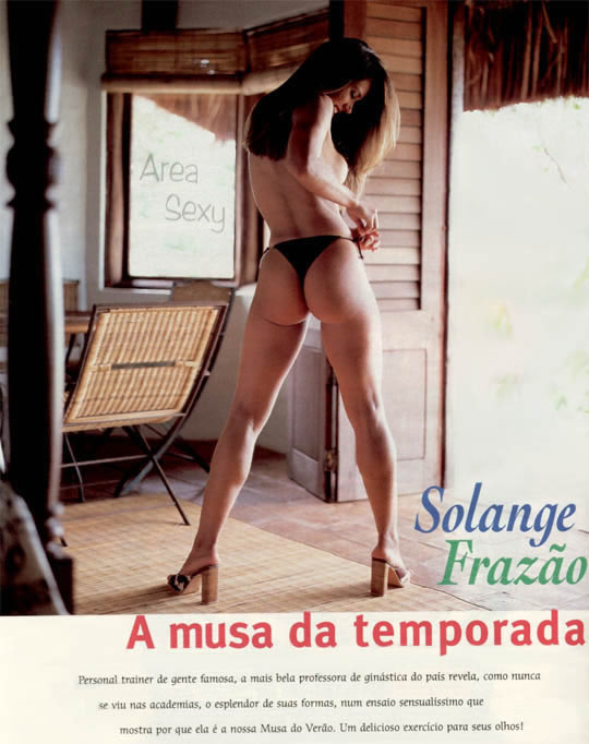 244 Revista Playboy  1999 01 Solange FrazaoSolange Frazao 02