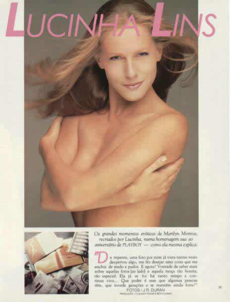 371 Revista Playboy  1984 08 Lucinha Lins05