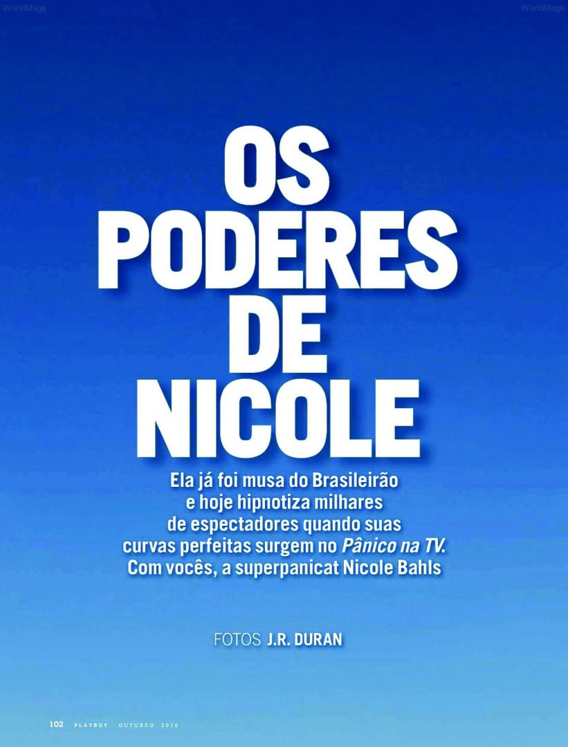 157 Revista Playboy  2010 10 Nicole Bahls002