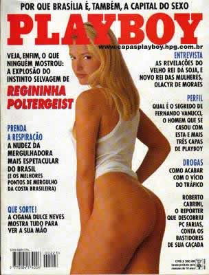 164 Revista Playboy  1994 01 Regininha Poltergeist01