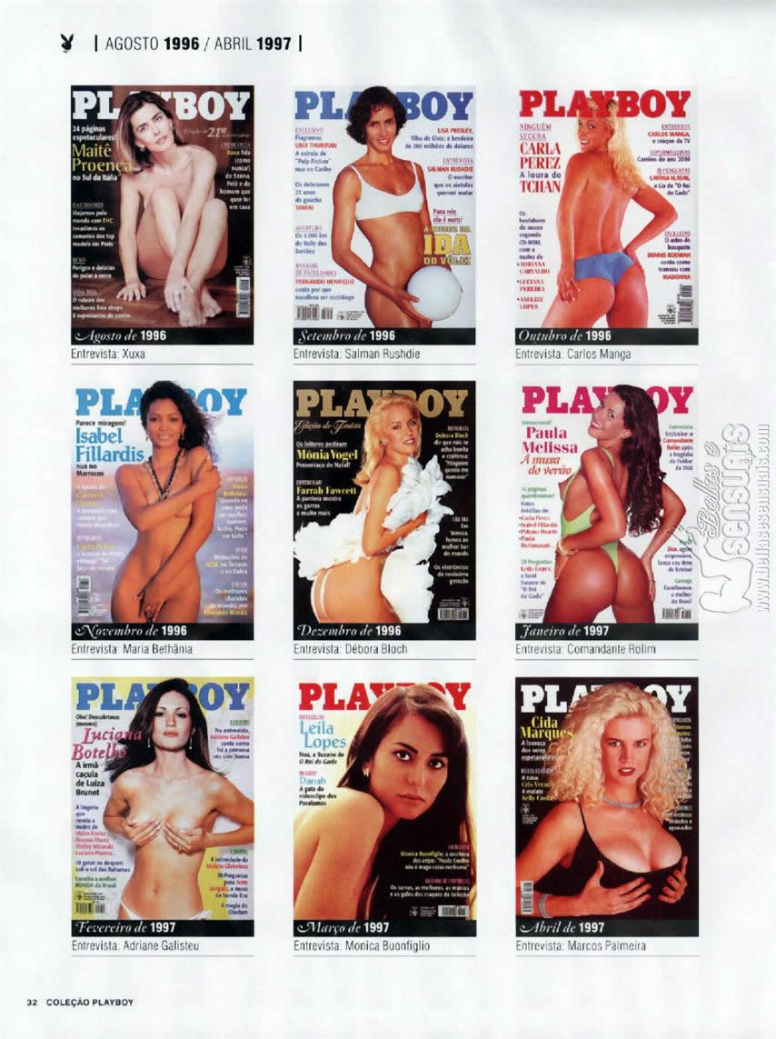184 Revista Playboy  2015 05 Especial 40 Anos Em 480 Capas 32