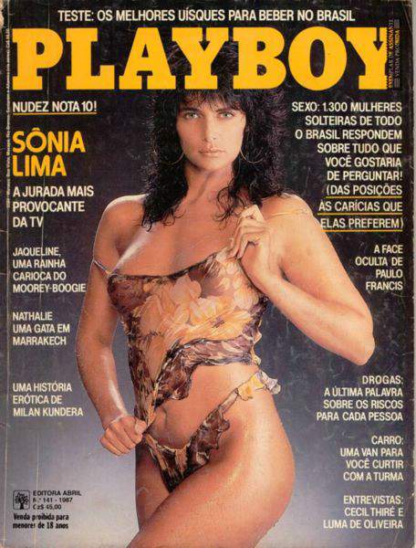 687 Revista Playboy  1987 04 Sonia Lima01