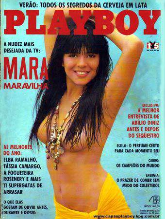 Revista Playboy  1990 02 Mara Maravilha01