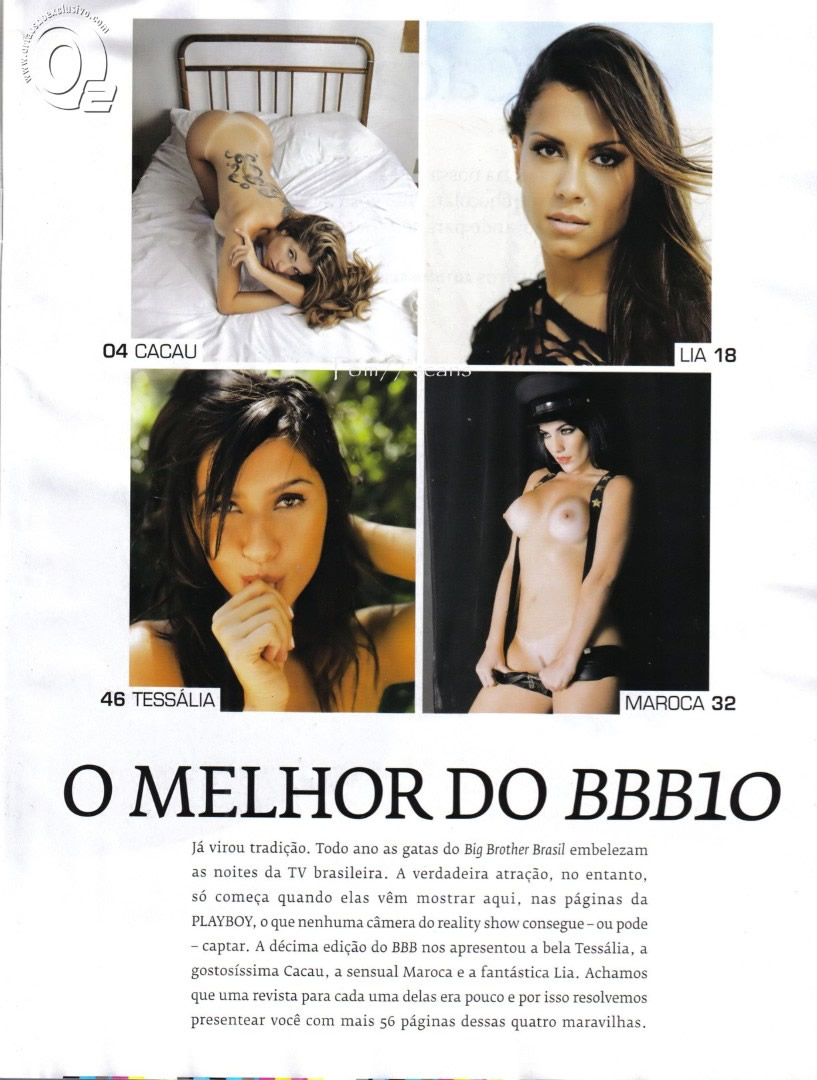 Revista Playboy  2010 06 Especial O Melhor do BBB 10002