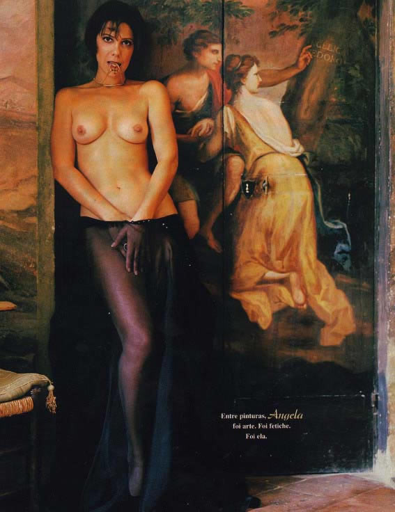 Revista Playboy  1999 10 Angela VieiraAngela Vieira 16