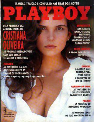 985 Revista Playboy  1992 02 Cristiana Oliveira 01