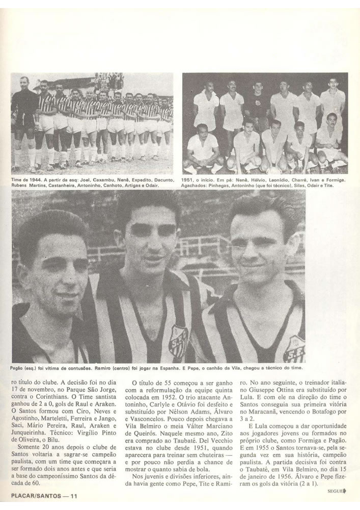 ANO 1979 MAIORES TORCIDAS DO BRASIL SANTOS  Pagina 11