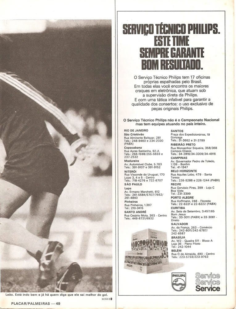 ANO 1979 MAIORES TORCIDAS DO BRASIL PALMEIRAS  Pagina 50