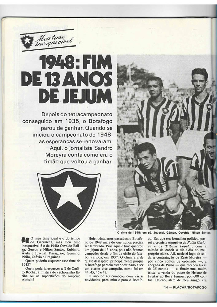ANO 1979 MAIORES TORCIDAS DO BRASIL BOTAFOGO  Pagina 14