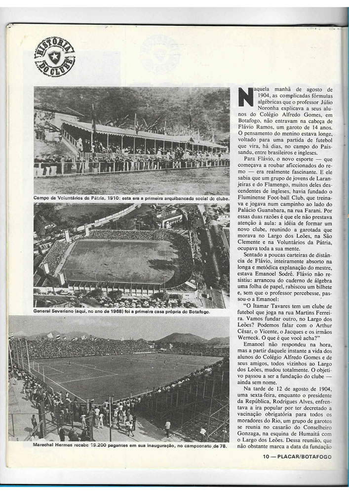 ANO 1979 MAIORES TORCIDAS DO BRASIL BOTAFOGO  Pagina 10