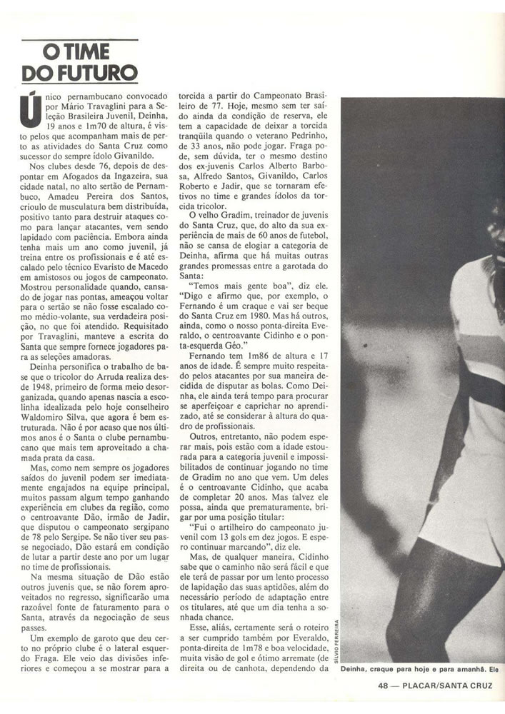 ANO 1979 MAIORES TORCIDAS DO BRASIL SANTA CRUZ  Pagina 48