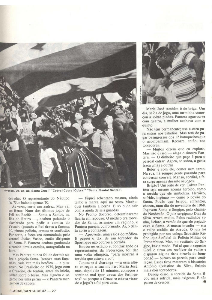 ANO 1979 MAIORES TORCIDAS DO BRASIL SANTA CRUZ  Pagina 27