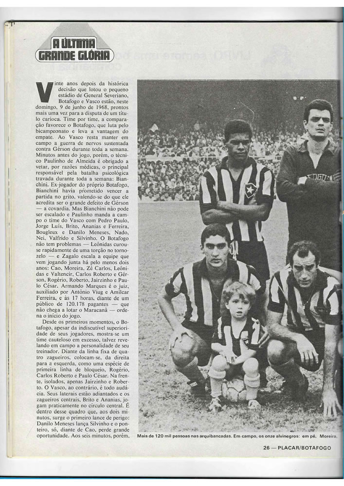 ANO 1979 MAIORES TORCIDAS DO BRASIL BOTAFOGO  Pagina 26