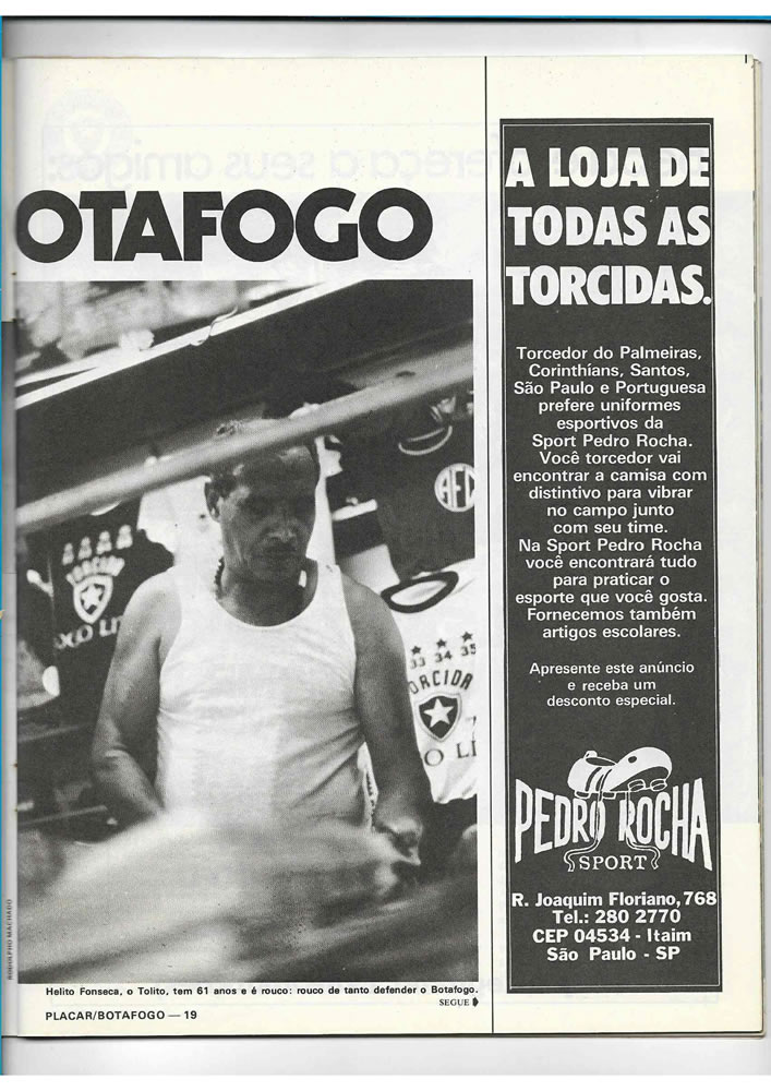 ANO 1979 MAIORES TORCIDAS DO BRASIL BOTAFOGO  Pagina 19