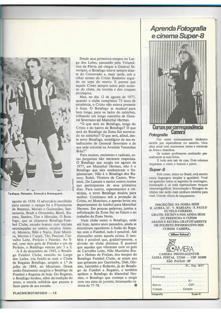 ANO 1979 MAIORES TORCIDAS DO BRASIL BOTAFOGO  Pagina 13