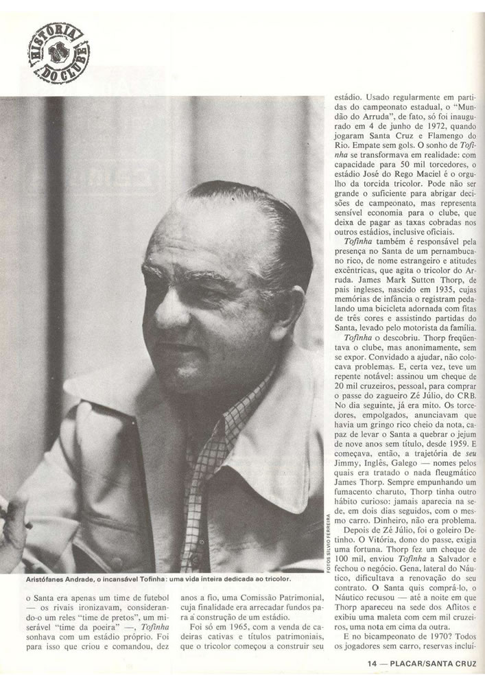 ANO 1979 MAIORES TORCIDAS DO BRASIL SANTA CRUZ  Pagina 14