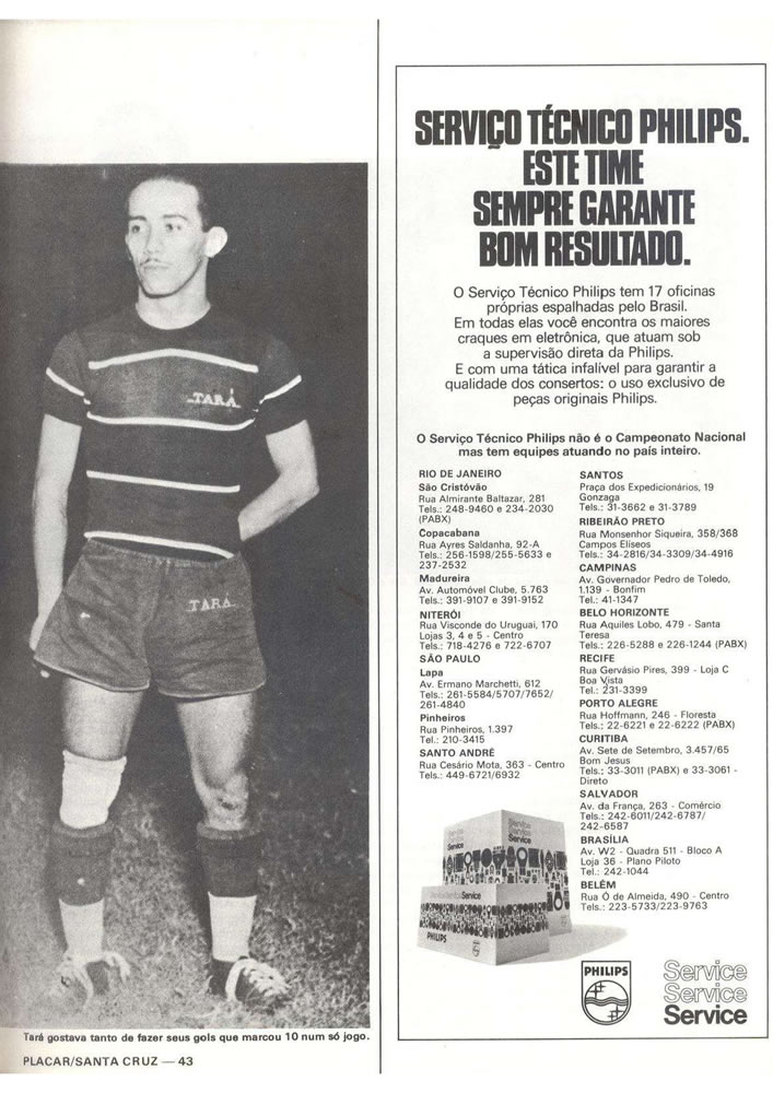 ANO 1979 MAIORES TORCIDAS DO BRASIL SANTA CRUZ  Pagina 43