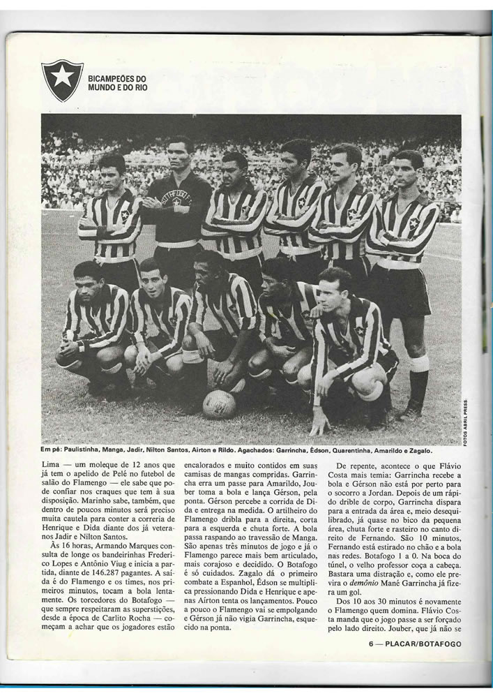 ANO 1979 MAIORES TORCIDAS DO BRASIL BOTAFOGO  Pagina 06