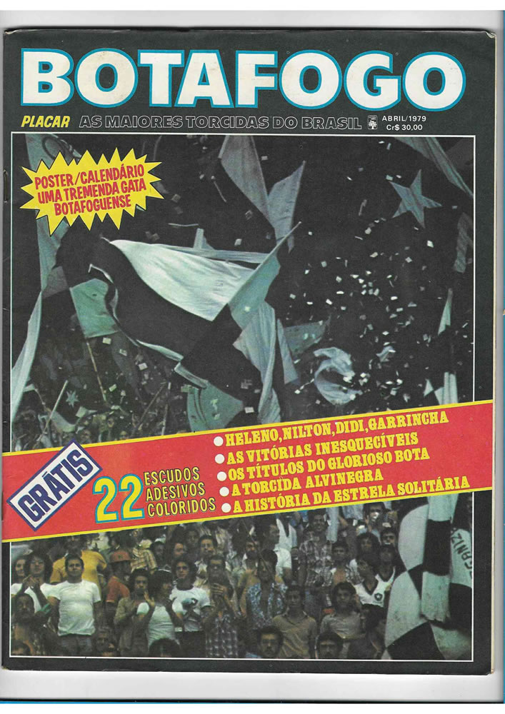 ANO 1979 MAIORES TORCIDAS DO BRASIL BOTAFOGO  Pagina 01