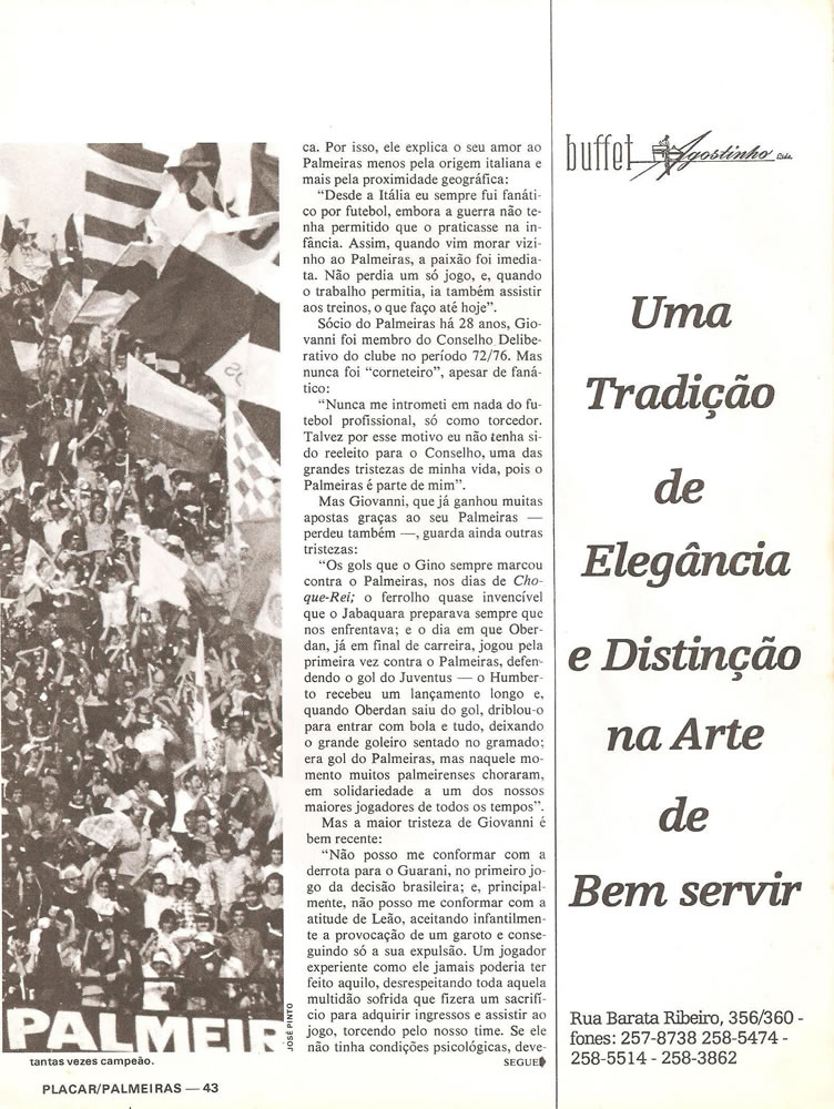 ANO 1979 MAIORES TORCIDAS DO BRASIL PALMEIRAS  Pagina 44