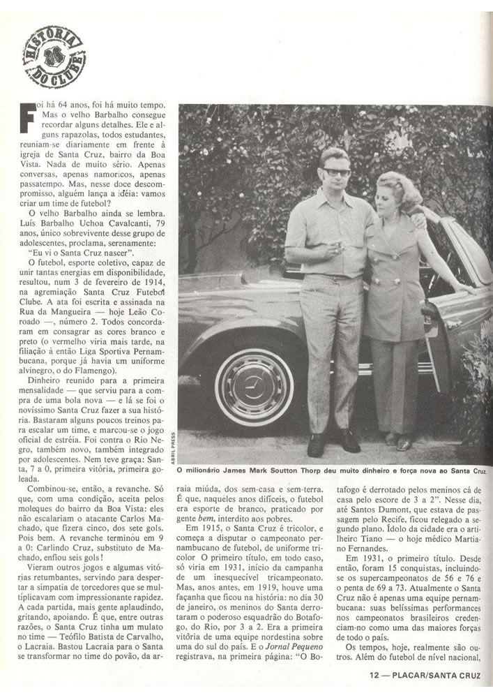 ANO 1979 MAIORES TORCIDAS DO BRASIL SANTA CRUZ  Pagina 12