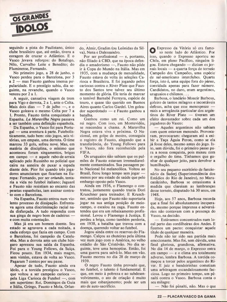 ANO 1979 MAIORES TORCIDAS DO BRASIL VASCO  Pagina 22