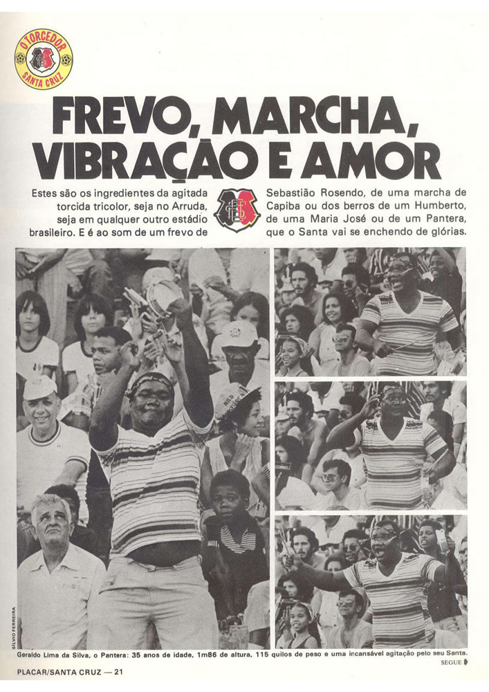 ANO 1979 MAIORES TORCIDAS DO BRASIL SANTA CRUZ  Pagina 21