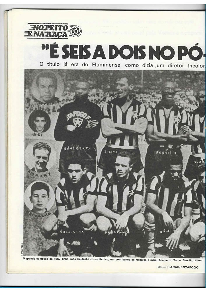 ANO 1979 MAIORES TORCIDAS DO BRASIL BOTAFOGO  Pagina 36